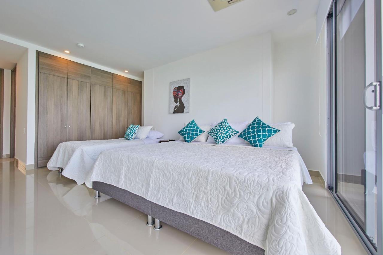 Beachfront Paradise With Outstanding Sunset Views Cartagena المظهر الخارجي الصورة