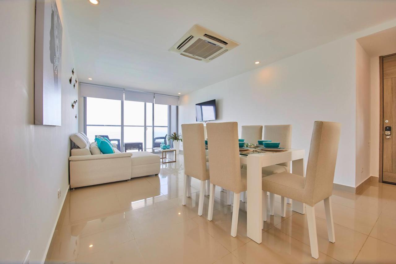Beachfront Paradise With Outstanding Sunset Views Cartagena المظهر الخارجي الصورة