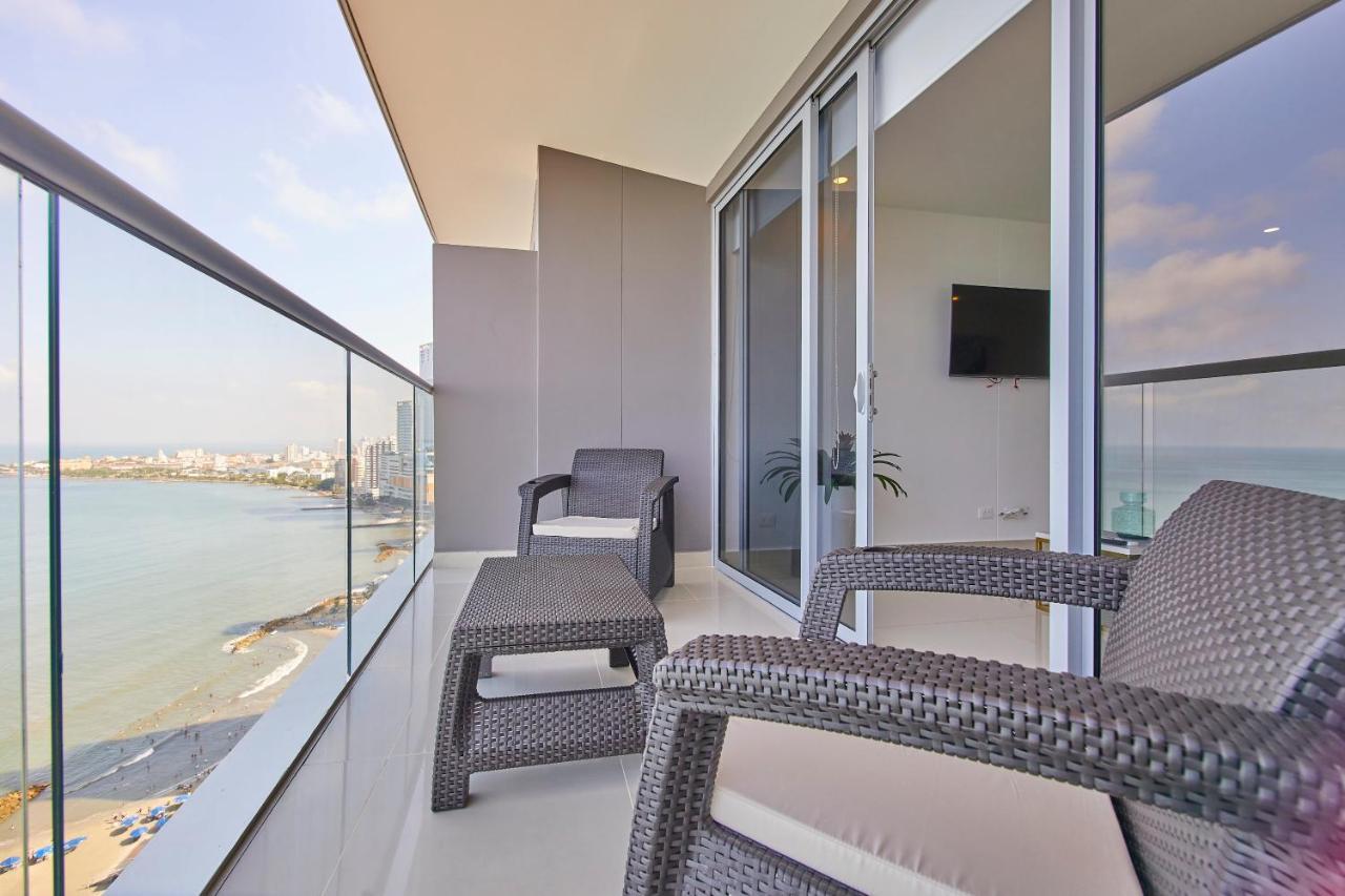 Beachfront Paradise With Outstanding Sunset Views Cartagena المظهر الخارجي الصورة
