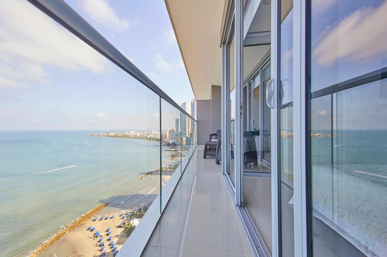 Beachfront Paradise With Outstanding Sunset Views Cartagena المظهر الخارجي الصورة